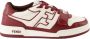 Fendi Rode Color-Block Platte Schoenen Red Dames - Thumbnail 1