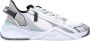 Fendi Zilveren Sneakers met Mesh Bovenwerk - Thumbnail 1