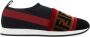 Fendi Zwarte Slip-On Sneakers Ss21 Multicolor Dames - Thumbnail 1