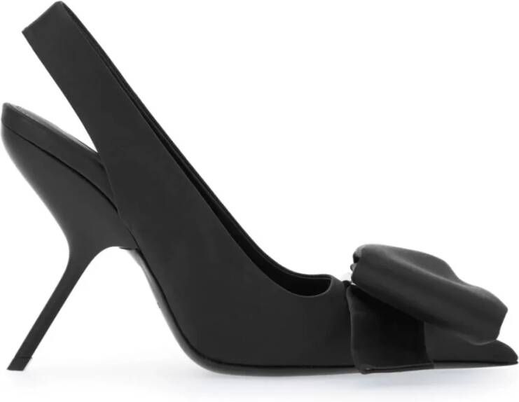 Ferragamo 105mm Bow Slingback Pumps