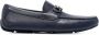 Ferragamo Blauwe Gancini Loafers - Thumbnail 1
