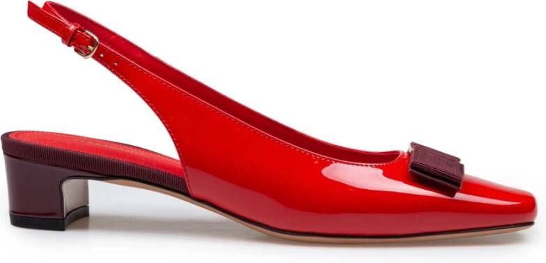 Salvatore Ferragamo Rivada hoge hakken Red Dames