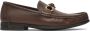 Ferragamo Bruine Loafer Schoenen voor Mannen - Thumbnail 1