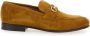 Ferragamo Bruine Platte Mocassino Schoenen Lage Hak - Thumbnail 1