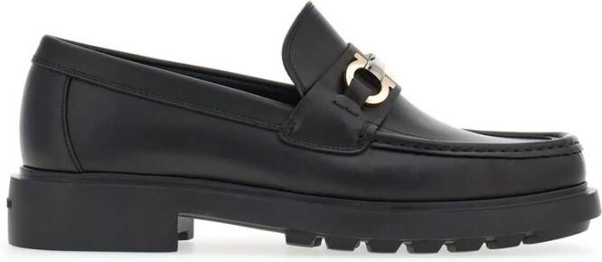 Ferragamo Calfskin Slip-On Loafers