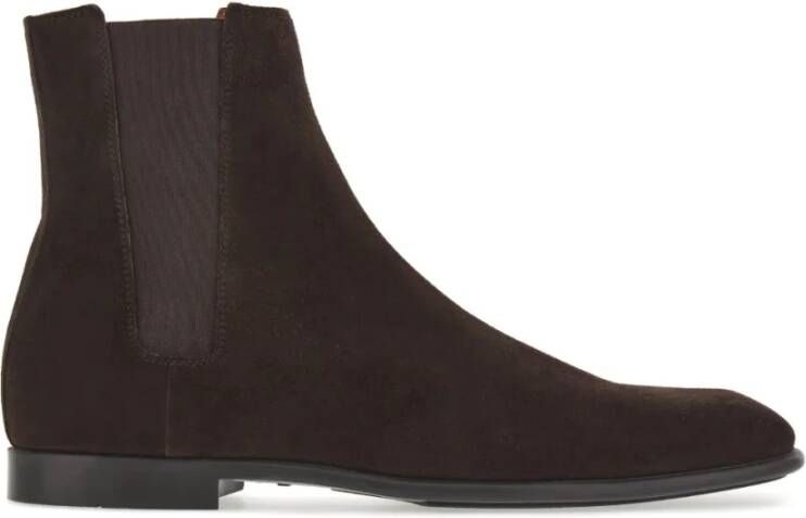 Ferragamo Chelsea Leren Laarzen