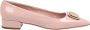 Salvatore Ferragamo Hoge hakken New Vara Plate Pumps In Pink Patent Leather in roze - Thumbnail 1