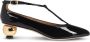 Ferragamo Elegante Zwarte Hakken Sandalen - Thumbnail 1