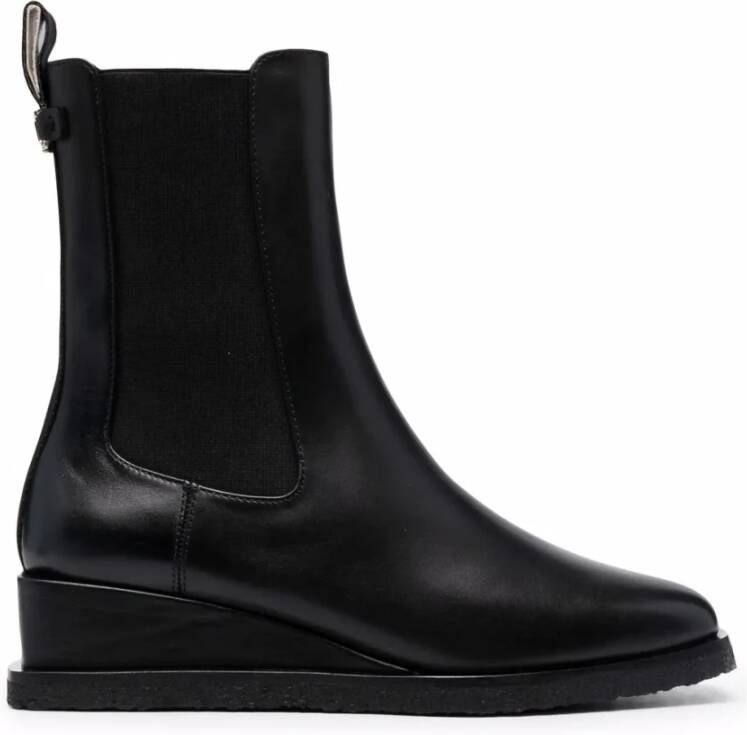 Ferragamo Enkellaarsjes met wigzool