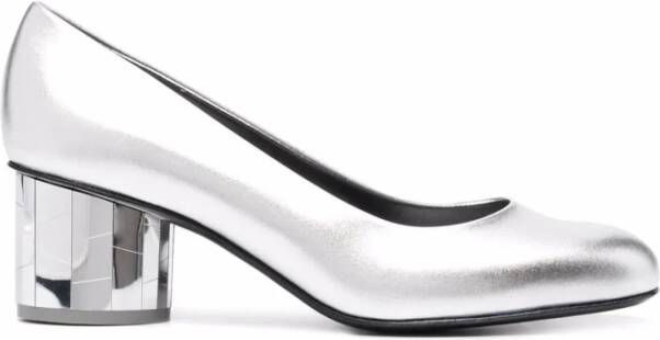 Ferragamo Farrah Slip-On leren pumps