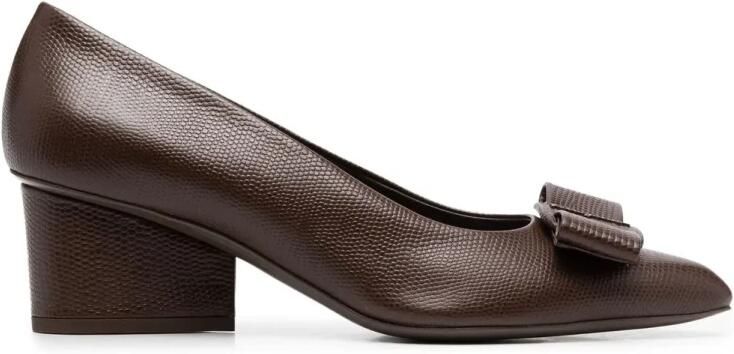 Ferragamo 60Mm Pumps met Strikdetail
