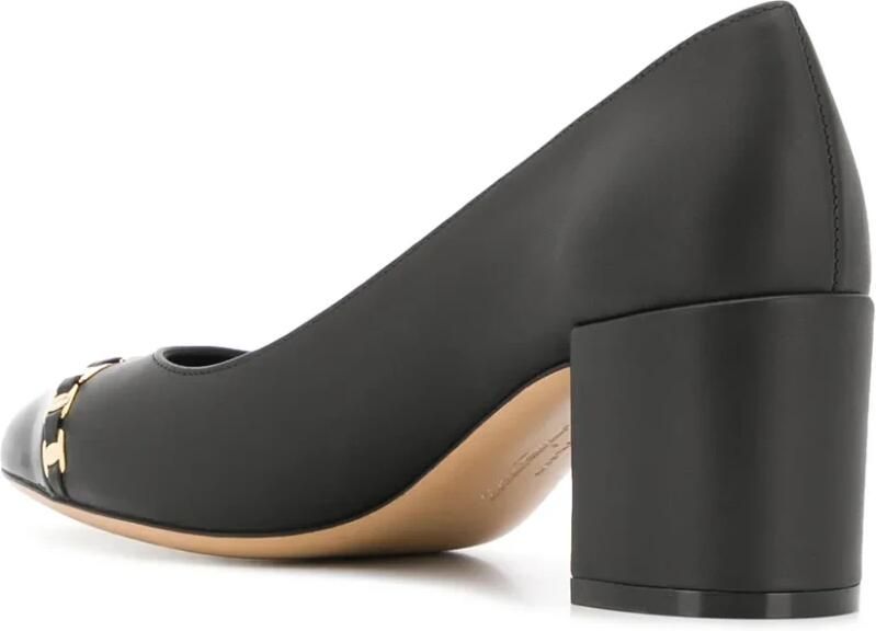 Ferragamo 60mm Vara-Chain Pumps - Foto 2