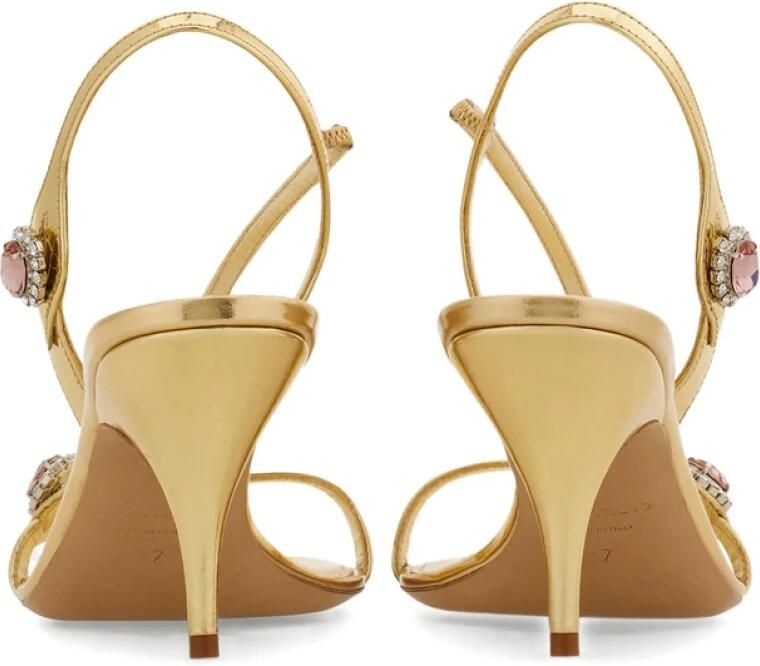 Ferragamo 70mm Kristalversierde Sandalen