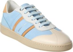 Ferragamo Achille 1 Leather Sneakers