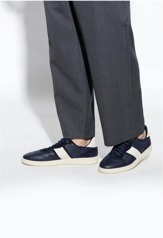 Salvatore Ferragamo Blauwe Sneakers van Korrelleer Blue Heren - Foto 2