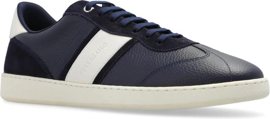 Salvatore Ferragamo Blauwe Sneakers van Korrelleer Blue Heren - Foto 5