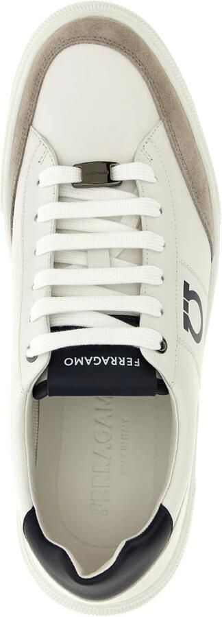 Ferragamo Alaska Leather Sneakers - Foto 2