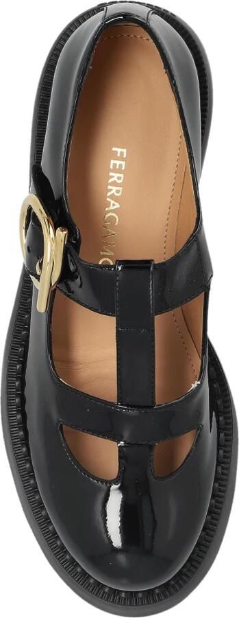 Ferragamo Arrow Leren Loafers
