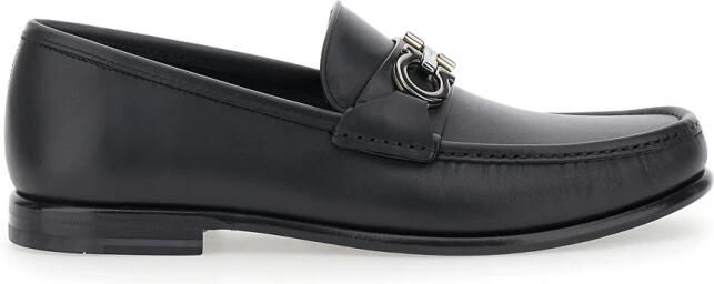 Ferragamo Mocassin met Gancini Omkeerbare Ornament
