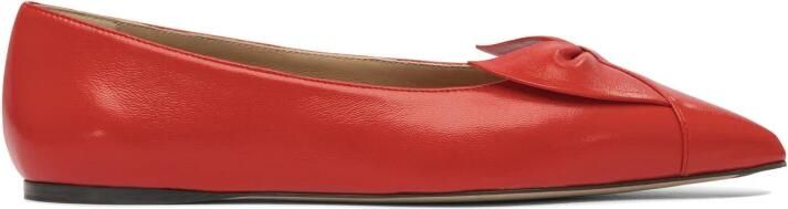 Ferragamo Rode Ballerina's voor Vrouwen Elegante Stijl