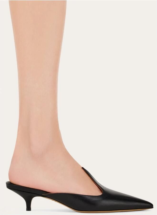 Ferragamo Black Heart Muiltjes