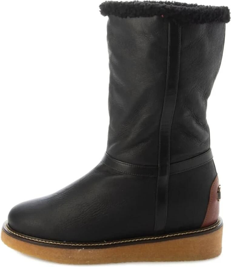 Ferragamo Boots met Shearling Afwerking