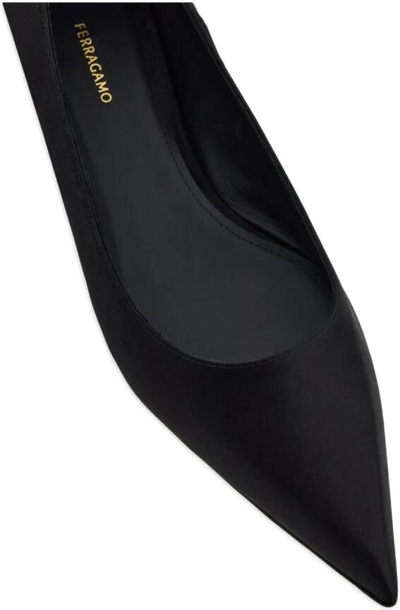 Salvatore Ferragamo Nero Dada Ballerina Black Dames