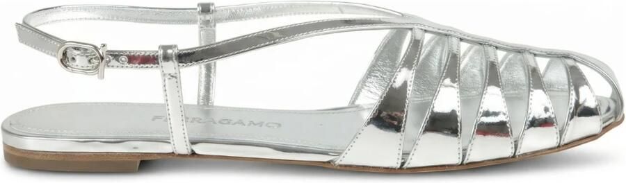 Ferragamo Sandals Silver