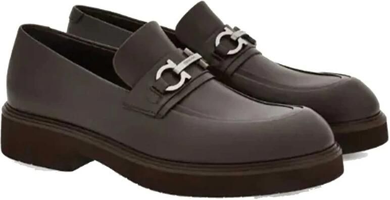 Ferragamo Calfskin Slip-On Loafers - Foto 4