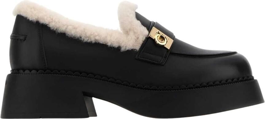 Ferragamo Caminia Fur Loafers