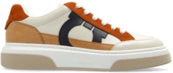 Ferragamo Cassina Gancini Low-Top Sneaker