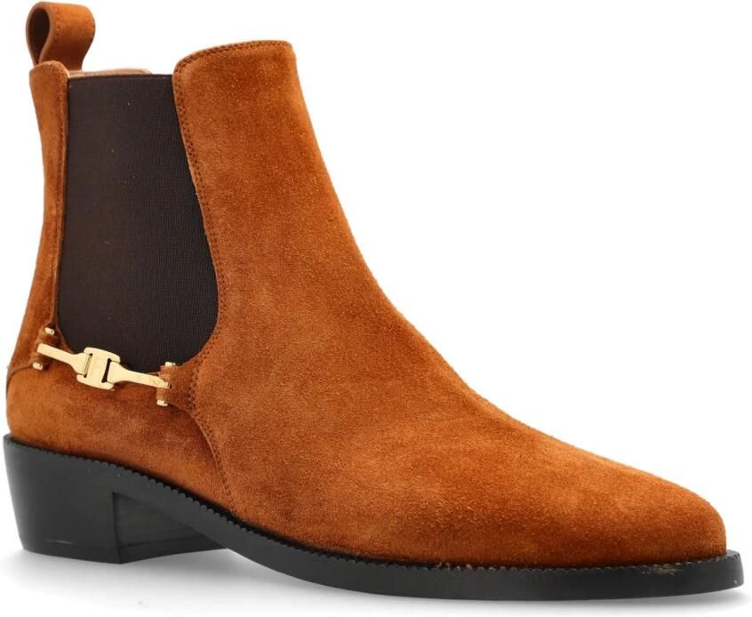Ferragamo Chelsea Suède Enkellaarsjes - Foto 3