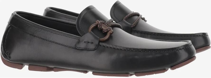 Ferragamo Driver Loafers met Haakdetail