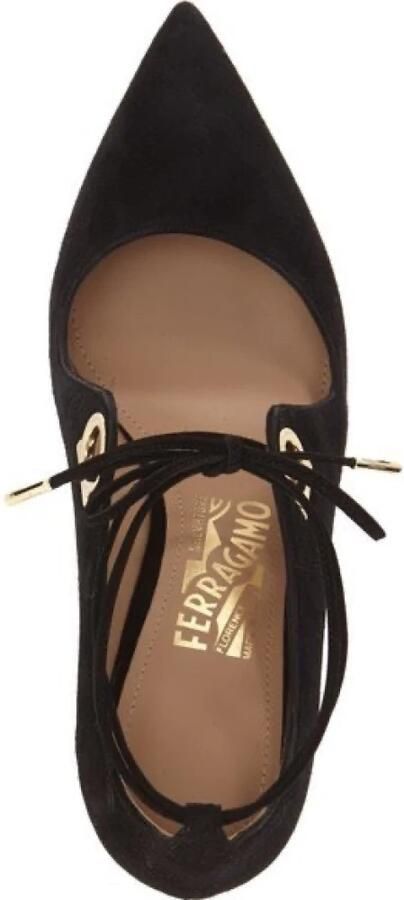 Salvatore Ferragamo Elegante Decollete Schoenen voor Vrouwen Black Dames - Foto 2
