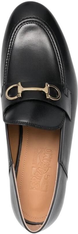 Salvatore Ferragamo Elegante Zwarte Mocassino Schoenen Black Dames - Foto 6