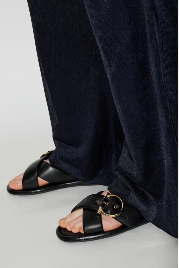 Ferragamo Elyzia Leren Slippers - Foto 2