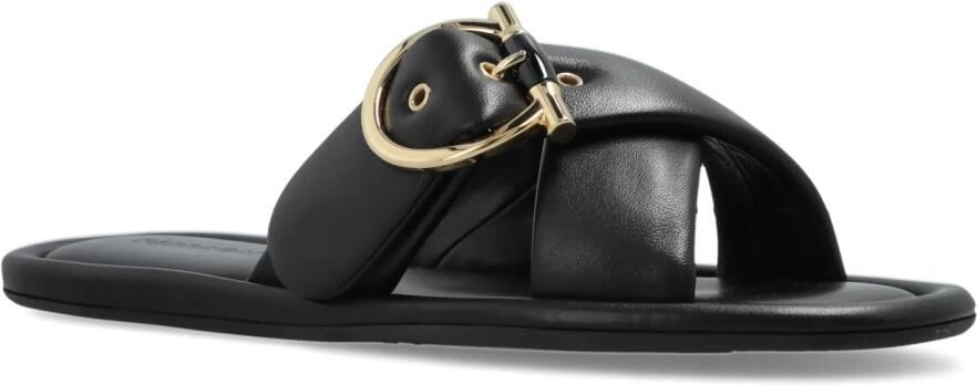 Ferragamo Elyzia Leren Slippers - Foto 5