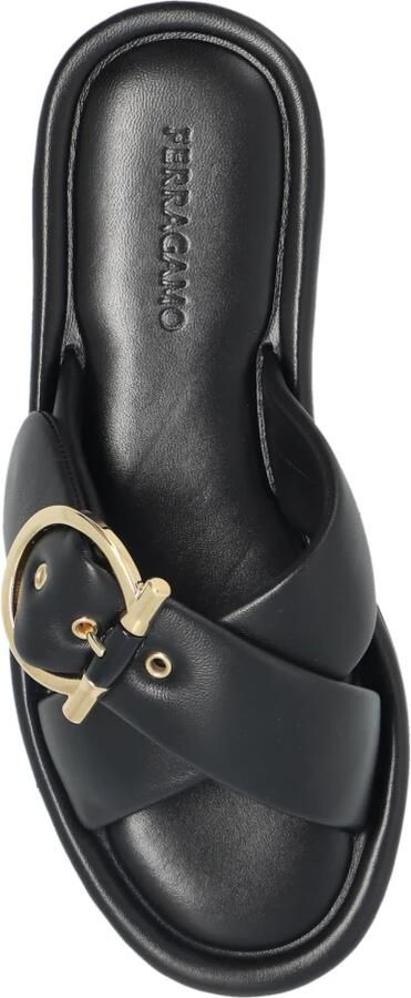 Ferragamo Elyzia Leren Slippers - Foto 4