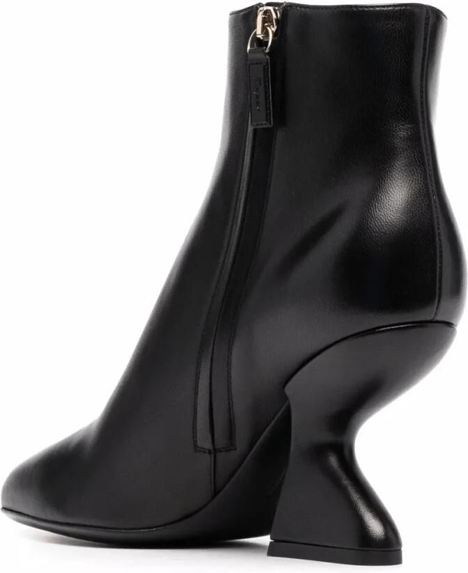 Ferragamo F-Heel Sculpted Enkellaarsjes - Foto 2
