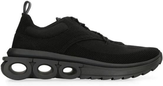 Ferragamo Fabric Athletic Sneakers