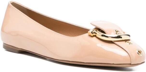 Ferragamo Flat schoenen Bruin - Foto 4