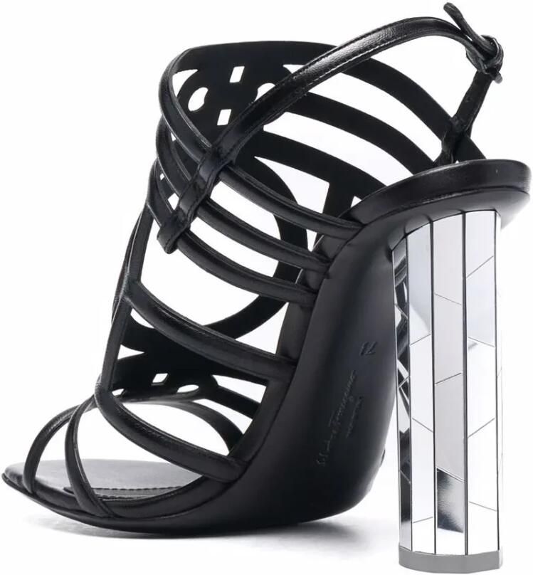Ferragamo Florenza Sandalen met Spiegelhak