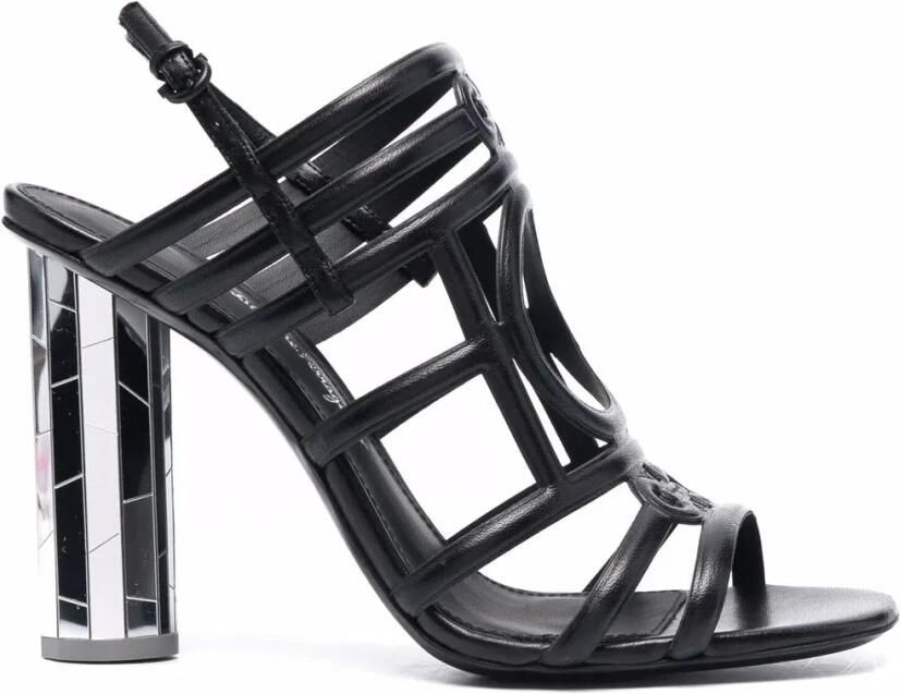 Ferragamo Florenza Sandalen met Spiegelhak - Foto 2