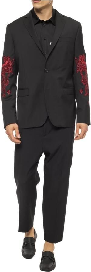 Salvatore Ferragamo Italiaanse Leren Loafers Black Heren - Foto 7