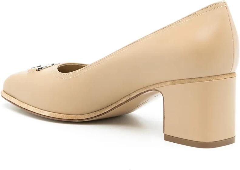 Ferragamo Gancini 55M Square-Toe Pumps - Foto 2