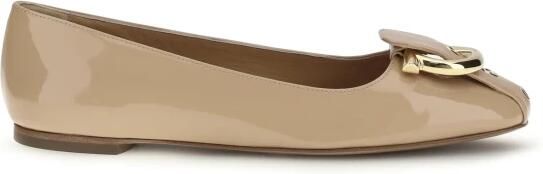 Ferragamo Flat schoenen Bruin - Foto 8