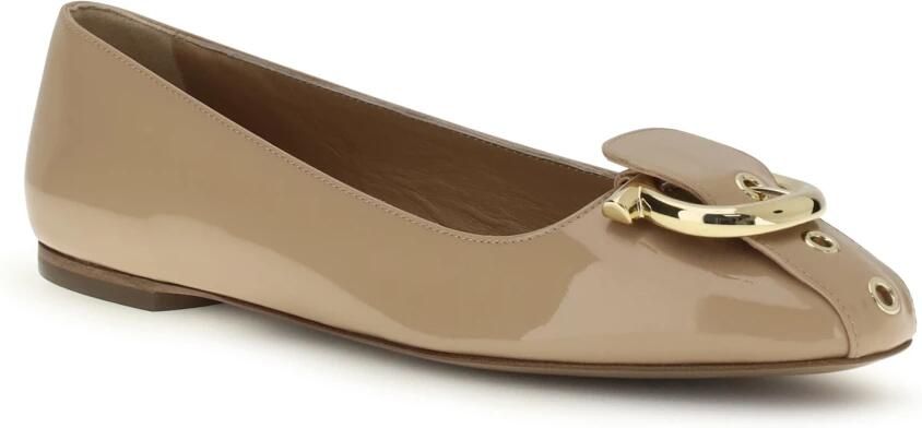 Ferragamo Flat schoenen Bruin - Foto 2