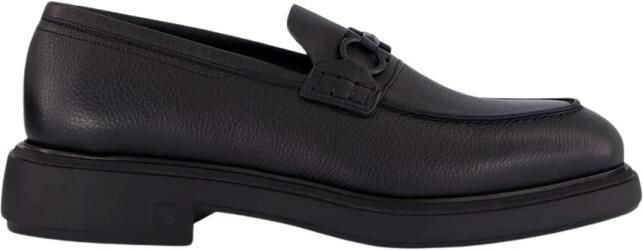 Ferragamo Gancini Bit Loafers