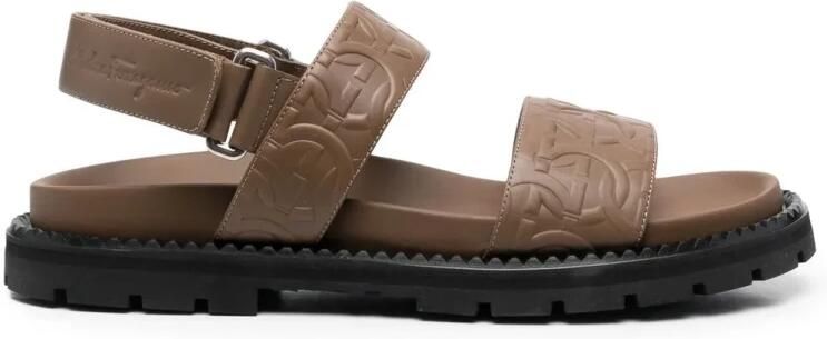 Salvatore Ferragamo Notorius sandals Bruin Heren