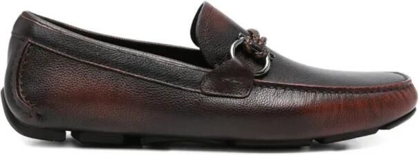 Ferragamo Gancini Hardware Loafers